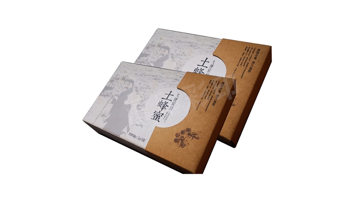 蜂蜜抽拉式紙盒包裝